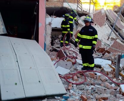 Atención rápida tras deflagración en Lomas