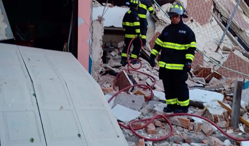 Atención rápida tras deflagración en Lomas